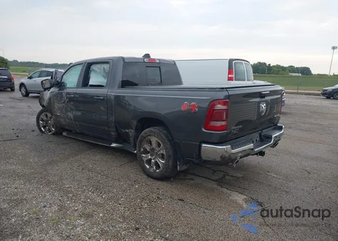 2022 Ram 1500 Big Horn 4X4 6'4 Box from USA, damaged, VIN 1C6SRFMT6NN265934